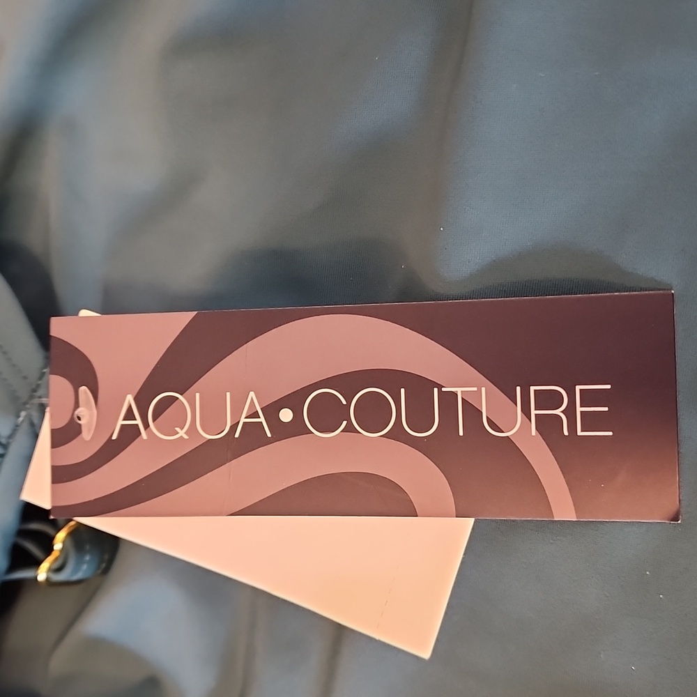 NWT Sz S AQUA COUTURE one Pc swimsuit B92 - Picture 12 of 12